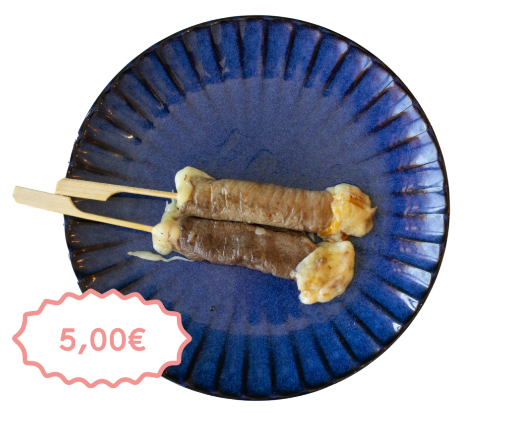 Brochettes boeuf fromage photo